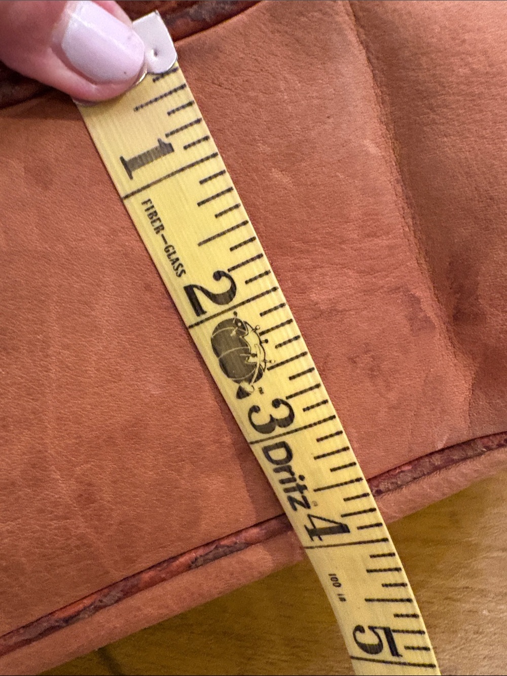 Bally Distressed Leather Crossbody in Tan - Picture 12 of 12
